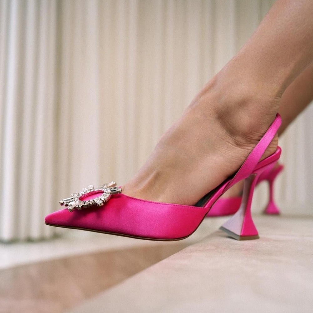 BNIB Amina Muaddi heels